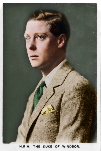HRH The Duke of Windsor, 1937 by Unbekannt