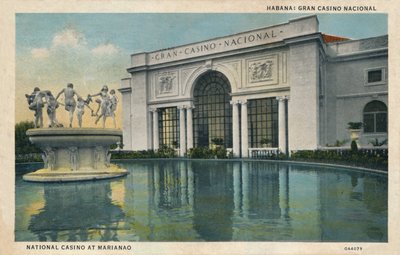 Habana: Gran Casino Nacional. National Casino at Marianao by Unbekannt