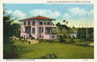 Residence at Country Club Park, c1910 by Unbekannt