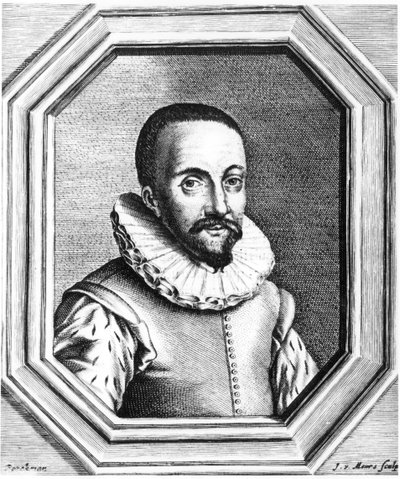 Hans Lippershey, Dutch optician credited with the discovery of the telescope, 1655 by Unbekannt