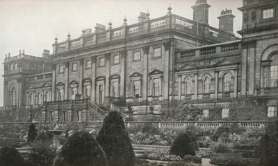 Harewood House, the residence of the Rt. Hon. The Earl of Harewood by Unbekannt