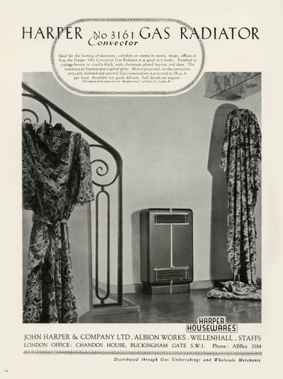 Harper No 3161 Convector Gas Radiator - Harper Housewares by Unbekannt