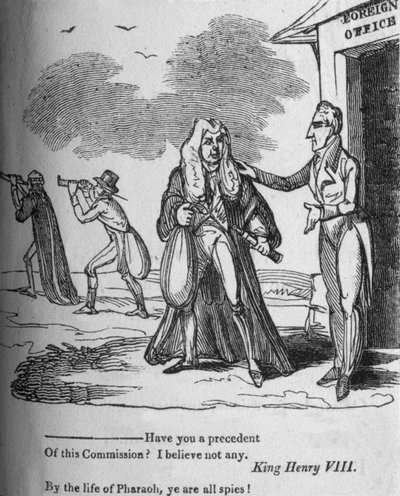 Have you a precedent of this Commission I believe not any, c1820 by Unbekannt