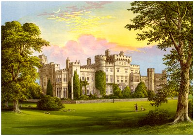Hawarden Castle, Flintshire, Wales, home of William Gladstone, c1880 by Unbekannt