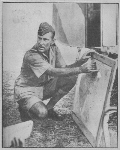 He Knocked out the Luftwaffe in the Mediterranean, 1943-44 by Unbekannt