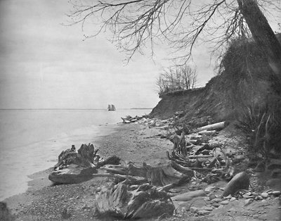 Heading for the Shore, Lake Michigan by Unbekannt