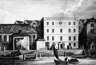 Headquarters of the Hanse Merchants or Esterlings in London by Unbekannt