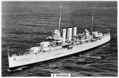 Heavy cruiser HMS Devonshire, 1937 by Unbekannt