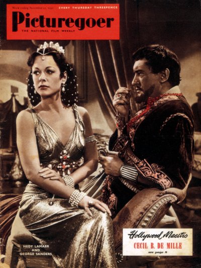 Hedy Lamarr and George Sanders, actors by Unbekannt