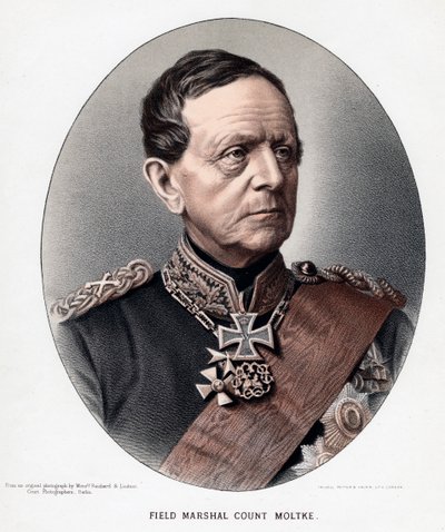 Helmuth Karl Bernhard, Count von Moltke, Prussian General and Statesman, c1880 by Unbekannt