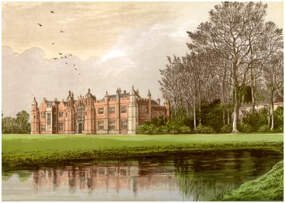 Hengrave Hall, Suffolk, Home of the Gage Family, c1880 by Unbekannt