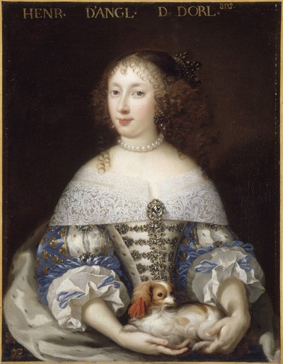 Henrietta of England, Duchess of Orléans 1644-1670, ca 1665 by Unbekannt