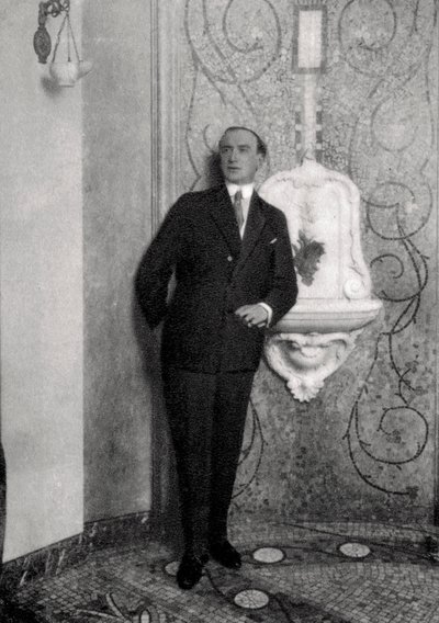 Henry Bataille, French dramatist and poet, 1913 by Unbekannt
