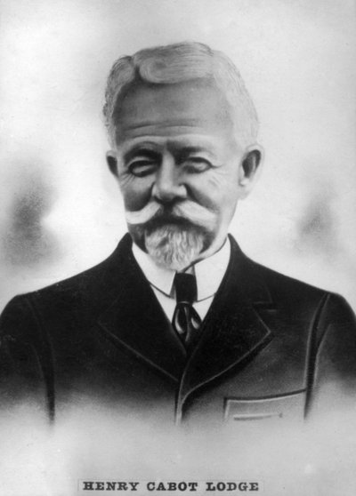 Henry Cabot Slim Lodge 1850-1924, American Republican Senator and historian, c1910 by Unbekannt
