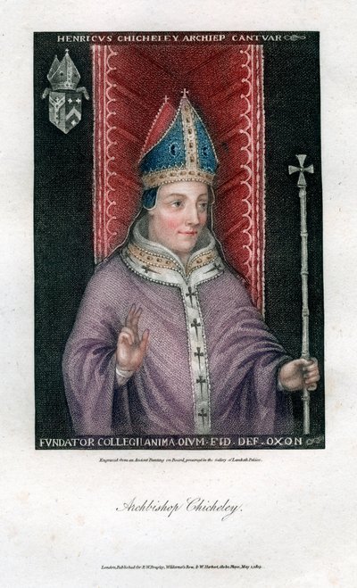 Henry Chicheley, Archbishop of Canterbury by Unbekannt