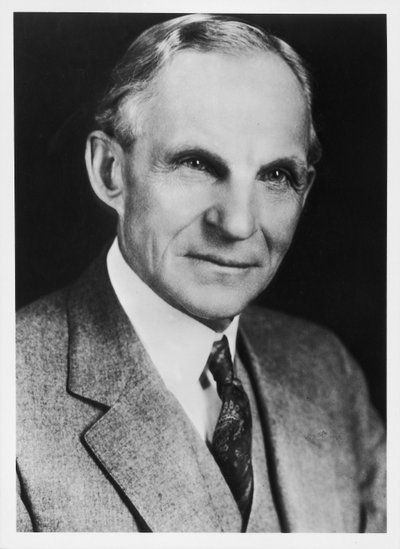 Henry Ford, American Automobile Engineer and Manufacturer by Unbekannt