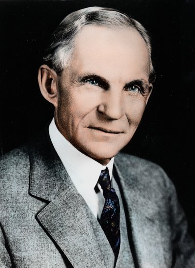Henry Ford, American Engineer and Automobile Manufacturer by Unbekannt
