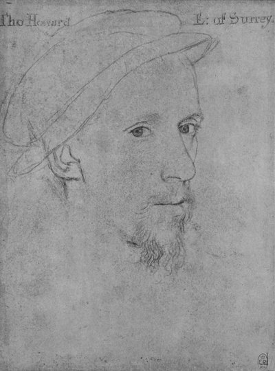 Henry Howard, Earl of Surrey Not by Holbein by Unbekannt