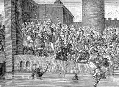 Henry IV of France Entering Paris, 22 March 1594 by Unbekannt
