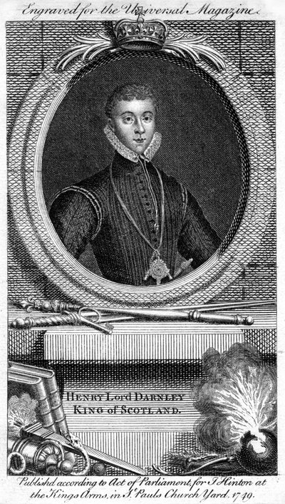 Henry Stuart, Lord Darnley, second husband of Mary, Queen of Scots, 1749 by Unbekannt