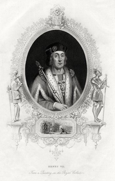 Henry VII, first Tudor King of England by Unbekannt