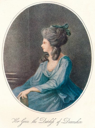 Her Grace the Duchess of Devonshire by Unbekannt