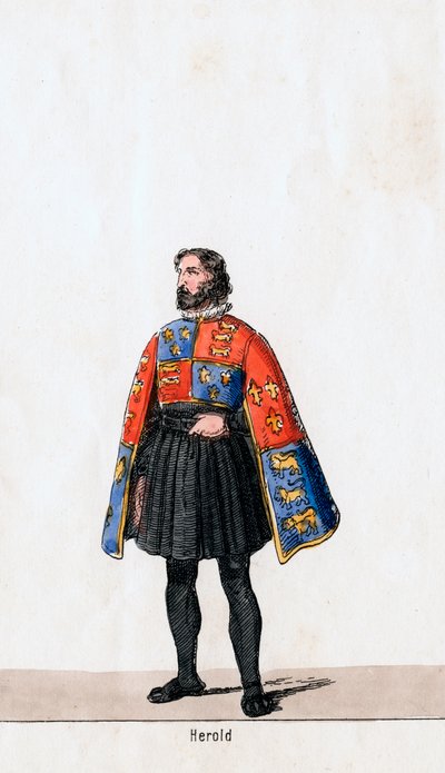 Herald, costume design for Shakespeare