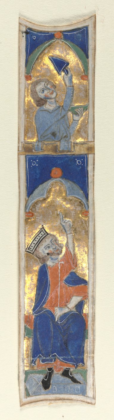 Historiated Initial I Excised from a Bible by Unbekannt