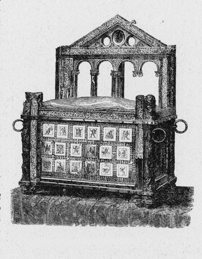 History of Ancient Rome. A Curule Seat, a Symbol of Political or Military Power by Unbekannt