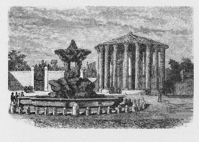 History of Ancient Rome. Forum Boarium, the Cattle Forum of Ancient Rome by Unbekannt