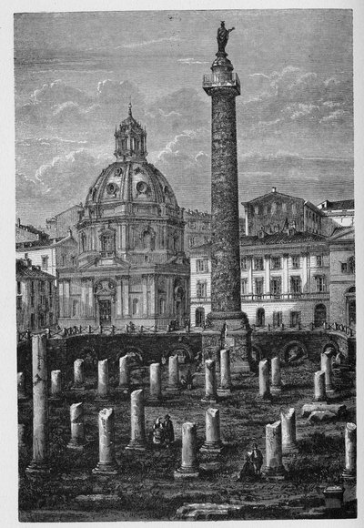 History of Ancient Rome. Rome Engravings of 1872 by Unbekannt