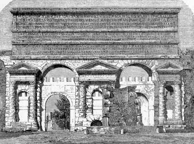 History of Ancient Rome. Porta Maggiore, or Porta Nevia by Unbekannt