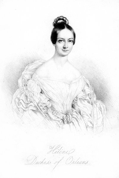 Hélène of Mecklenburg-Schwerin, Duchess of Orléans by Unbekannt