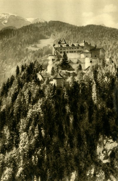 Hohenwerfen Castle, Werfen, Austria by Unbekannt