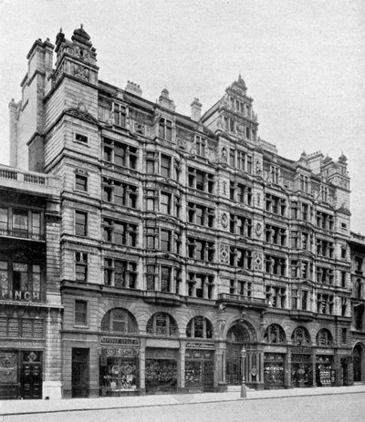Holborn front of the Birkbeck Bank, London by Unbekannt