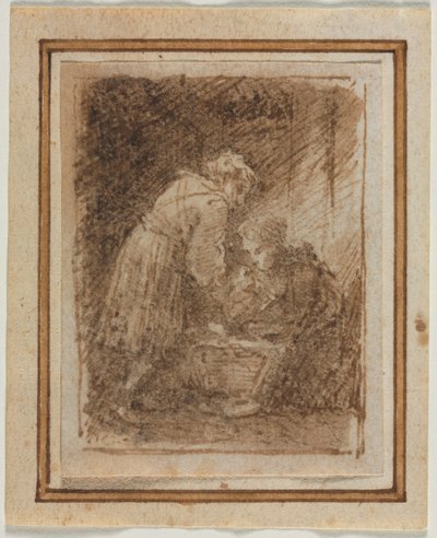 Holy Family by Unbekannt