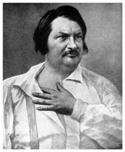 Honoré de Balzac, French Novelist by Unbekannt