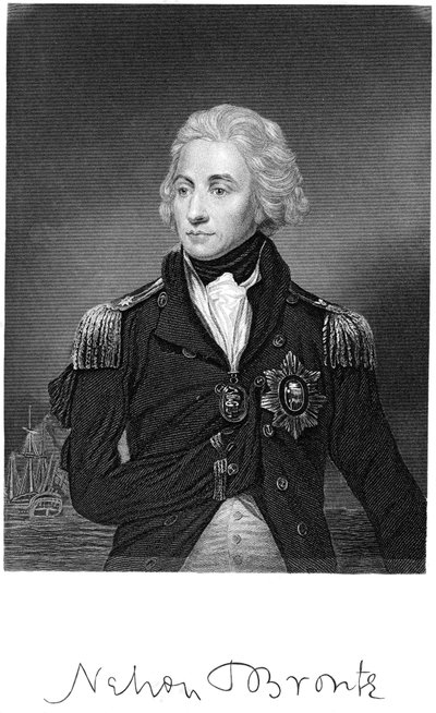Horatio Nelson, 1st Viscount Nelson, English Naval Commander by Unbekannt