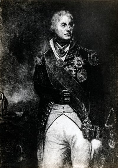 Horatio Nelson, 1st Viscount Nelson, English Naval Commander by Unbekannt