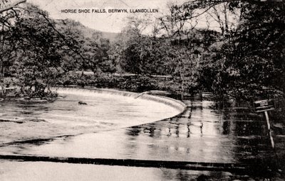Horseshoe Falls on the River Dee, Near Llangollen, Wales, Early 20th Century by Unbekannt