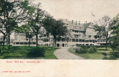 Hotel Bon Air, Augusta, Georgia by Unbekannt