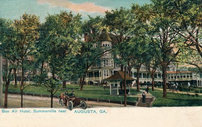 Hotel Bon Air, Augusta, Georgia, c1910 by Unbekannt