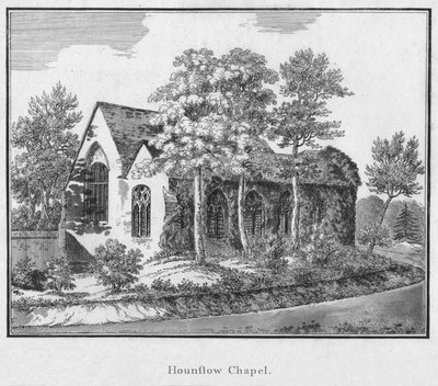 Hounslow Chapel, c1792 by Unbekannt