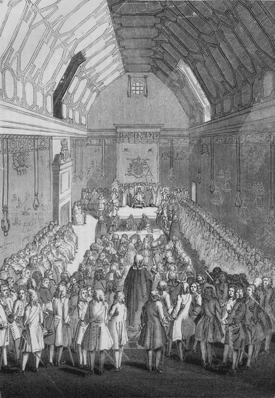 House of Lords in the Time of George II by Unbekannt