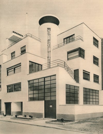House of M. M. Joel and Jan Martel, sculptors, Rue Mallet-Stevens, Auteuil by Unbekannt