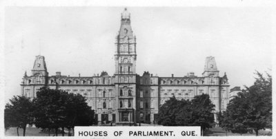 Houses of Parliament, Quebec, c1920s by Unbekannt