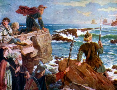 How the Danes came up the Channel a thousand years ago by Unbekannt