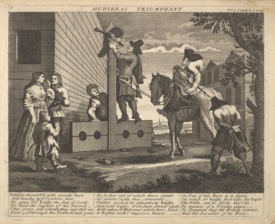 Hudibras Triumphant Plate 4: Illustrations to Samuel Butler