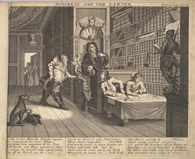 Hudibras and the Lawyer by Unbekannt