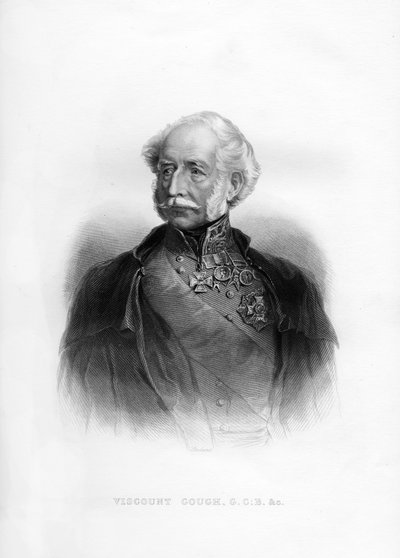 Hugh Gough, 1st Viscount Gough, British Field-Marshal by Unbekannt